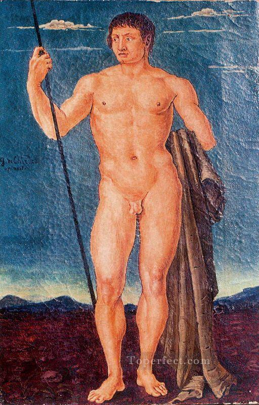 San Jorge Giorgio de Chirico Desnudo impresionista Pintura al óleo